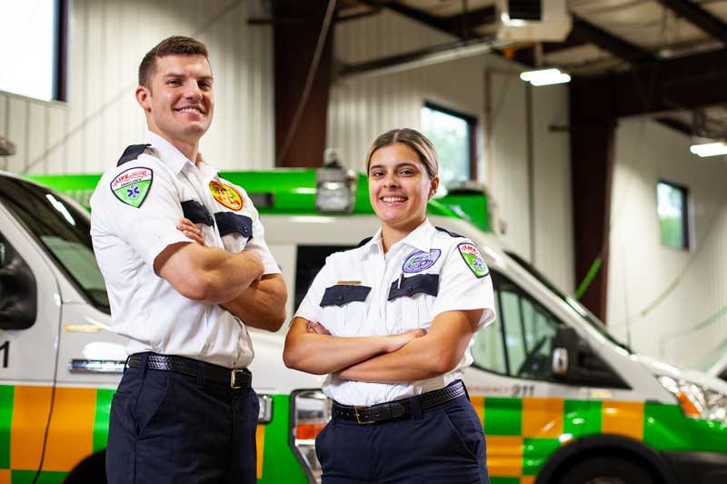 team members smiling fleet