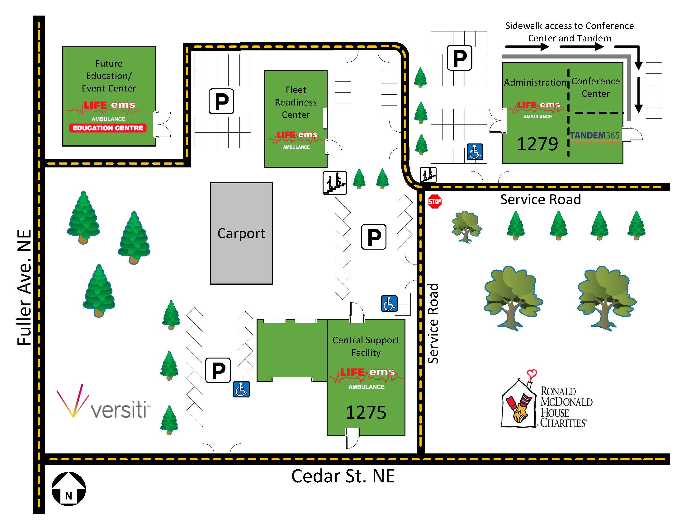 Life EMS Campus map Life EMS Location