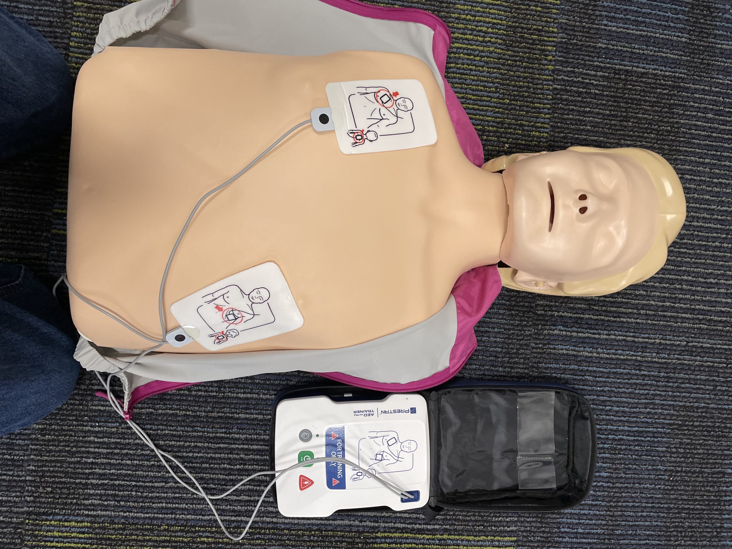 CPR and First Aid event default