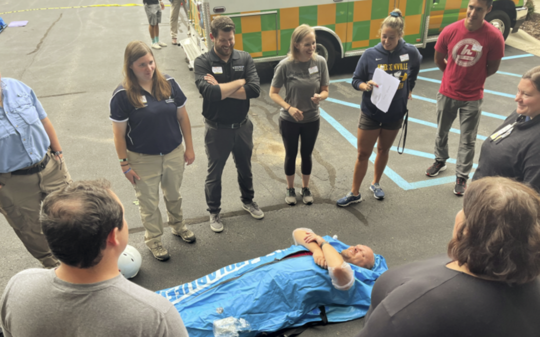 Athletic trainers get medical training for upcoming season (AUG. 2022)