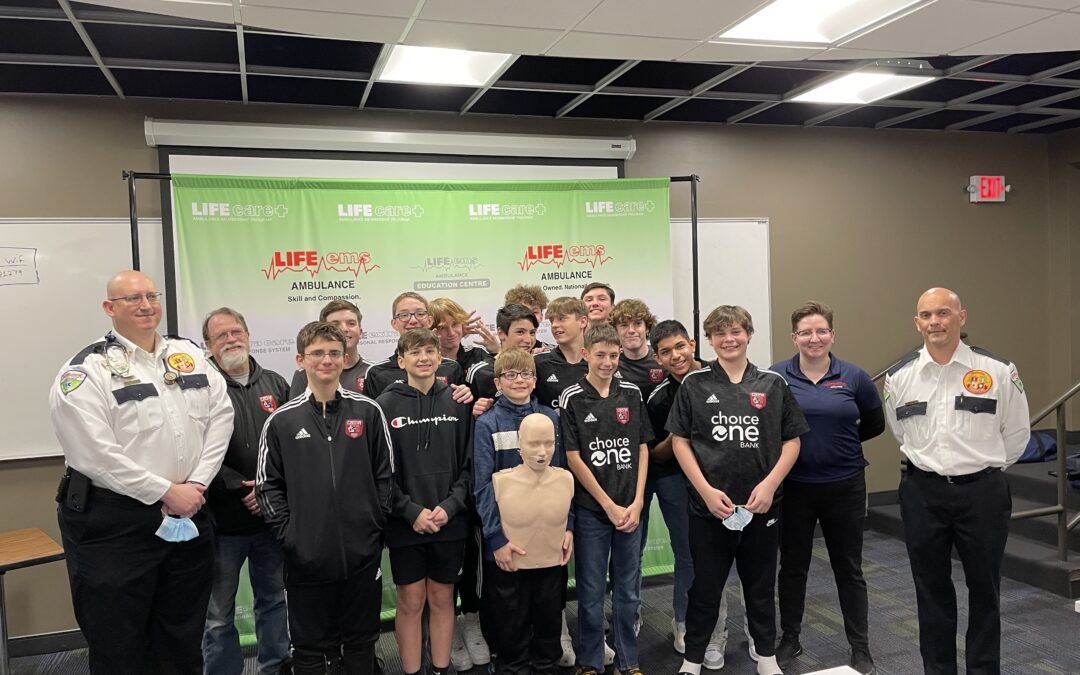 Kent Co. youth soccer team takes CPR class after player suffers cardiac arrest during practice (JAN. 2022)