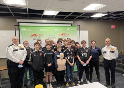 Kent Co. youth soccer team takes CPR class after player suffers cardiac arrest during practice (JAN. 2022)